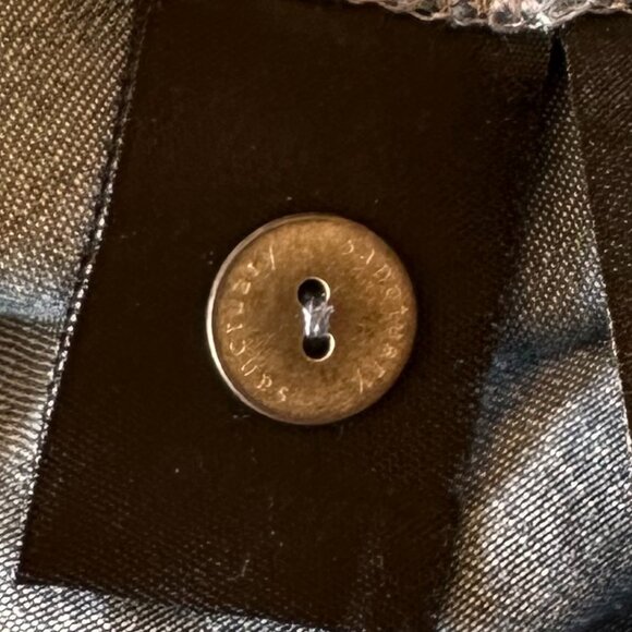 Sanctuary denim shirt buttons pockets Lyocell soft XL preppy 80s 90s Y2k classic - Picture 9 of 10